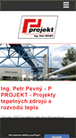 Mobile Screenshot of pevny-pprojekt.cz
